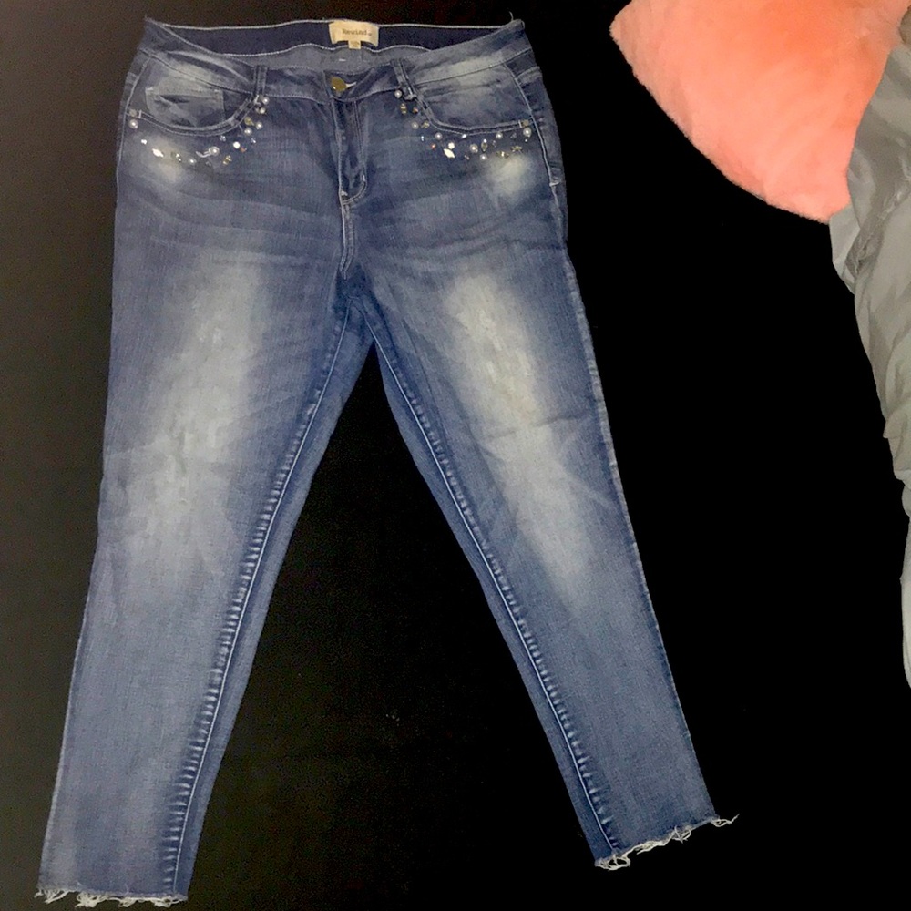Excellent Condition Rewind Size: 15/32 Blue wash